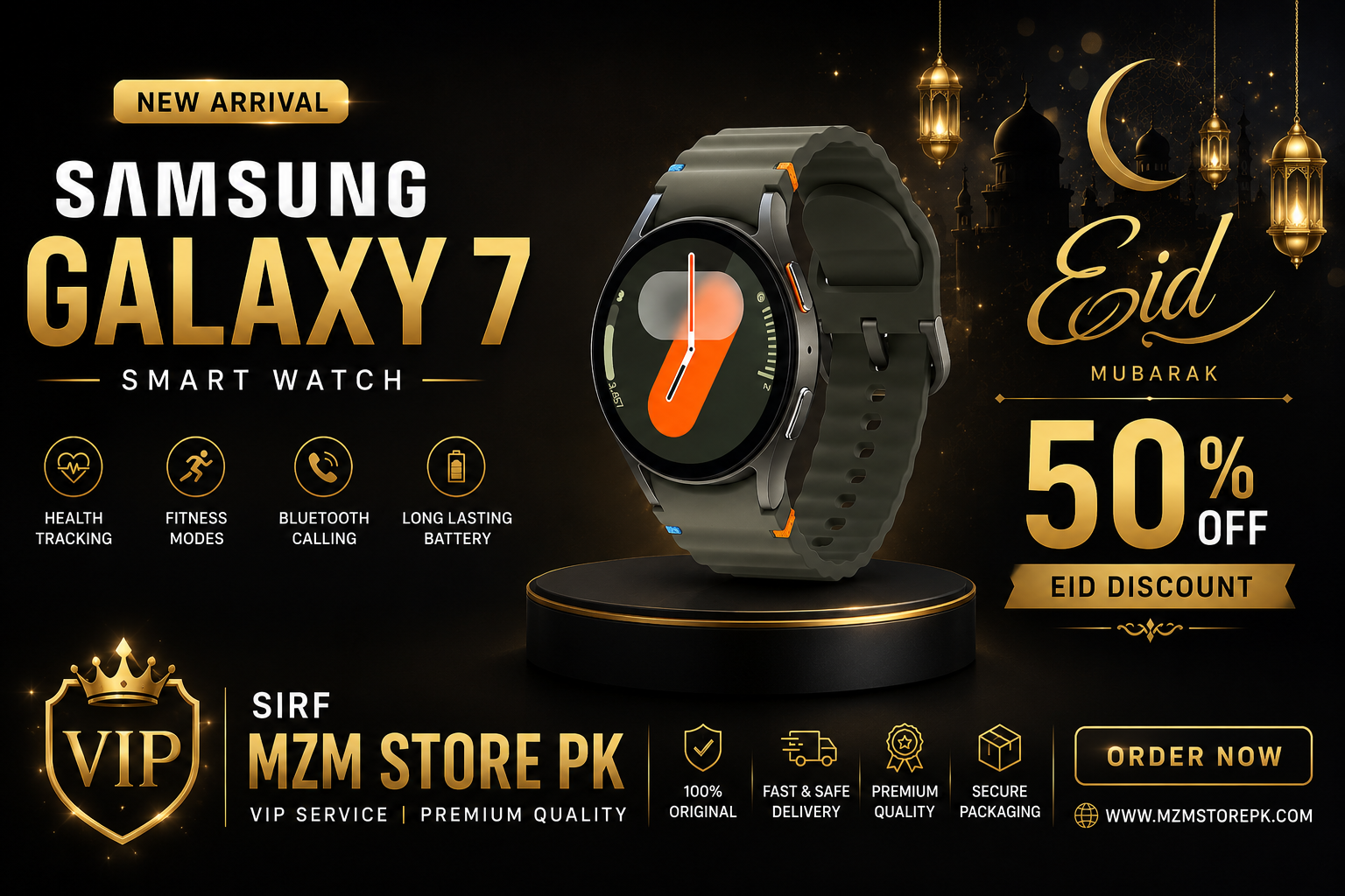 ⌚ Samsung Galaxy 7 Smart Watch